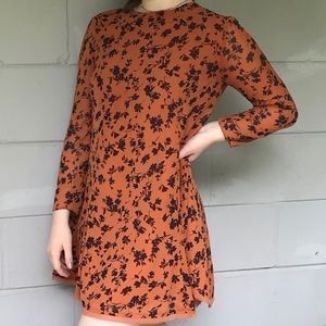 Kimchi Blue Floral Rust Dress